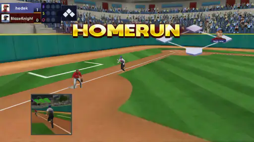 Baseball Super League 3D - TV screenshot