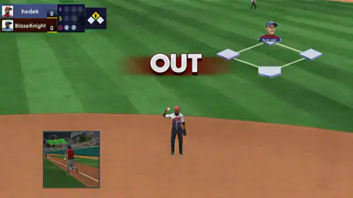 Baseball Super League 3D - TV screenshot