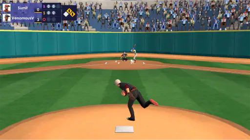 Baseball Super League 3D - TV screenshot