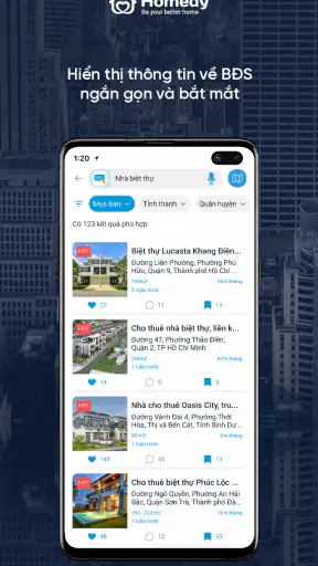 Bất động sản Homedy screenshot