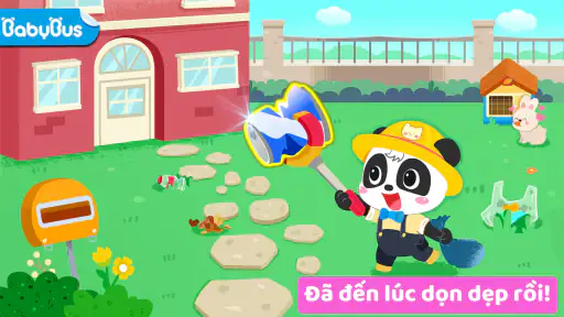 Bé Gấu Trúc Dọn Dẹp screenshot