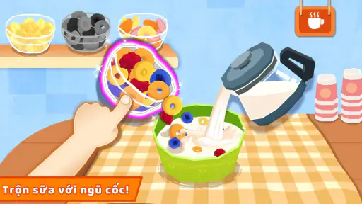 Bé Gấu Trúc Nấu Bữa Sáng screenshot