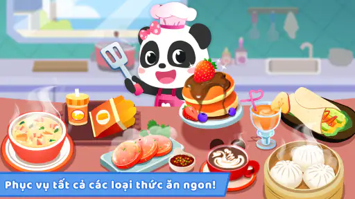 Bé Gấu Trúc Nấu Bữa Sáng screenshot