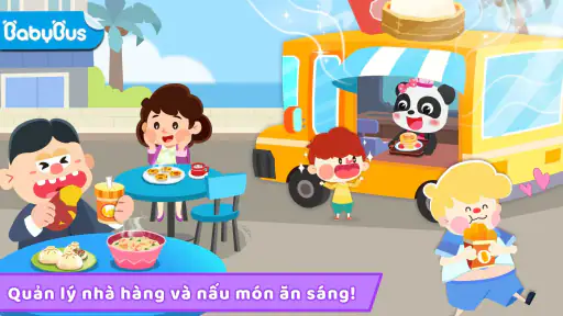 Bé Gấu Trúc Nấu Bữa Sáng screenshot