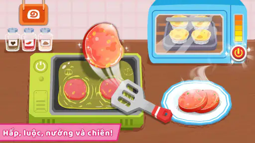 Bé Gấu Trúc Nấu Bữa Sáng screenshot