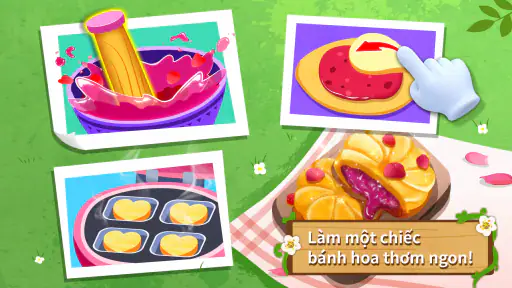 Bé Gấu Trúc Tự Làm Hoa screenshot