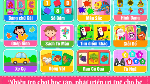 Bé Học Bảng Chữ Cái, Số Đếm screenshot