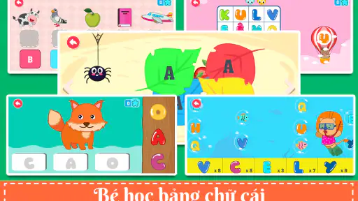 Bé Học Bảng Chữ Cái, Số Đếm screenshot