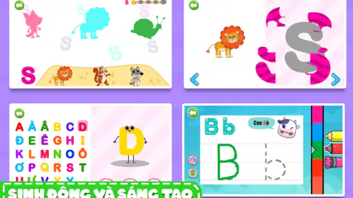 Bé Học Chữ Cái Tiếng Vệt screenshot