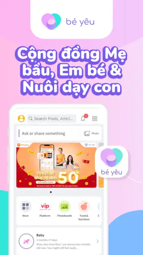 Bé Yêu: Mẹ bầu & Em bé screenshot