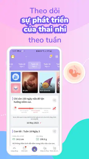 Bé Yêu: Mẹ bầu & Em bé screenshot