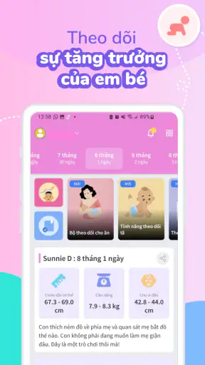 Bé Yêu: Mẹ bầu & Em bé screenshot