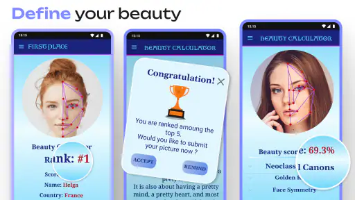 Beauty Calculator Pretty Scale screenshot