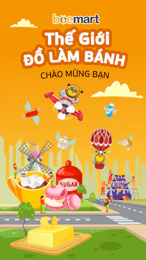 Beemart - Thế giới đồ làm bánh screenshot