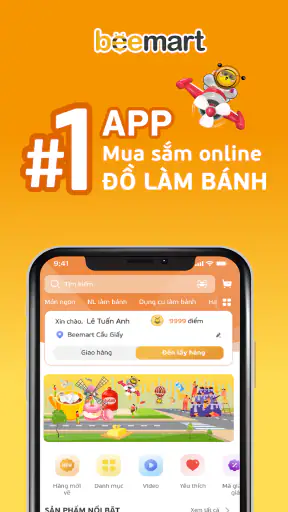 Beemart - Thế giới đồ làm bánh screenshot