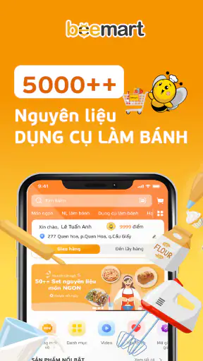Beemart - Thế giới đồ làm bánh screenshot
