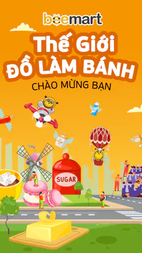 Beemart - Thế giới đồ làm bánh screenshot