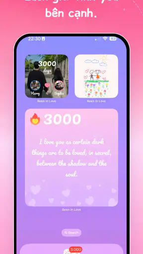 Been in Love: App cho cặp đôi screenshot