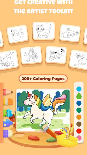 bekids Princess Coloring Book screenshot