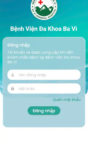Bệnh Viện Đa Khoa Ba Vì screenshot
