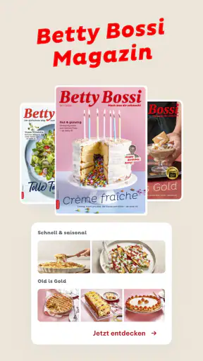 Betty Bossi - Rezepte Kochbuch screenshot
