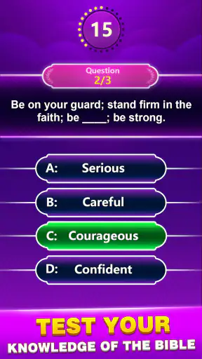 Bible Trivia - Word Quiz Game screenshot