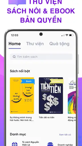 Biboo: Sách nói & ebook screenshot