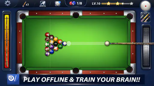 Bida bóng bi-a ngoại tuyến screenshot