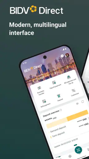 BIDV Direct screenshot