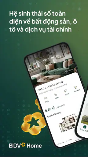 BIDV Home screenshot