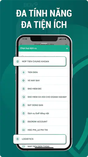 BIDV iBank screenshot