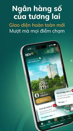 BIDV SmartBanking screenshot