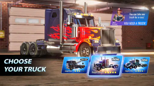 Big Rig Racing: Drag racing screenshot