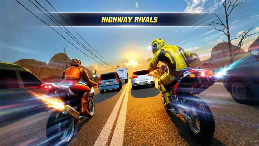 Bike Highway Racer TV screenshot