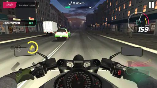 Bike Racing Pro: City Traffic screenshot