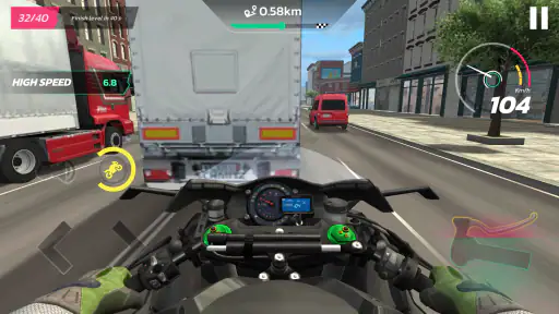 Bike Racing Pro: City Traffic screenshot