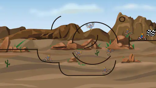Bike Stunt - TV screenshot