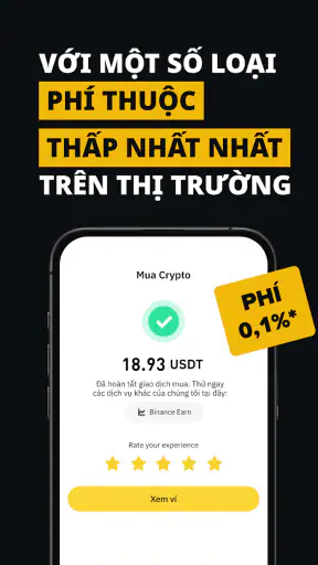 Binance: Mua Bitcoin & Crypto screenshot