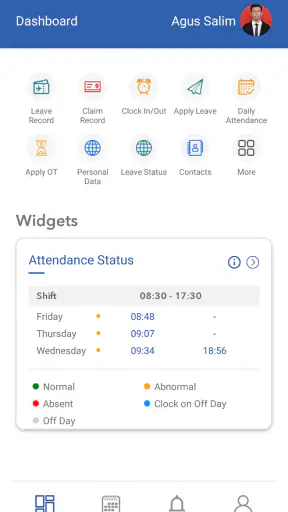 BIPO HRMS v2 screenshot