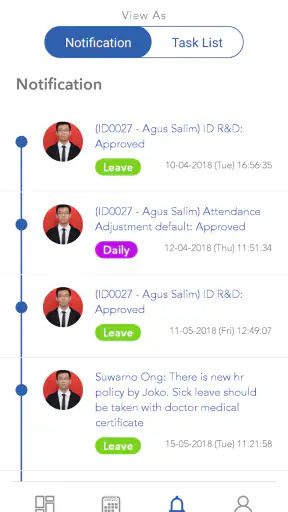 BIPO HRMS v2 screenshot