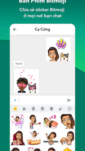 Bitmoji screenshot