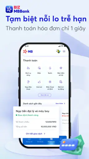 BIZ MBBank 2.0 screenshot