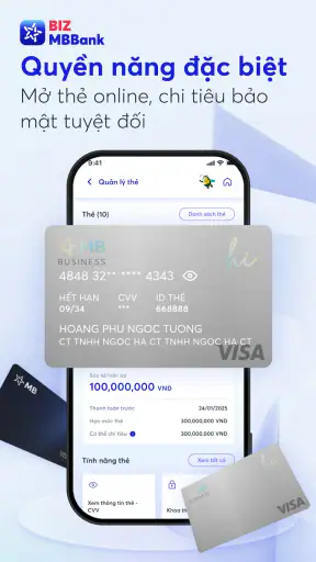 BIZ MBBank 2.0 screenshot