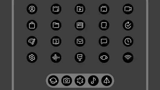 Blaux - Icon Pack (Round) screenshot