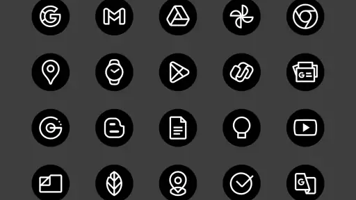 Blaux - Icon Pack (Round) screenshot