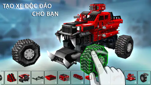 Blocky Cars - trò chơi xe tăng screenshot