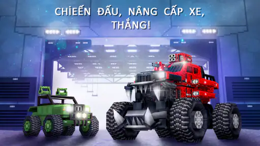 Blocky Cars - trò chơi xe tăng screenshot