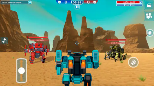 Blocky Cars - trò chơi xe tăng screenshot