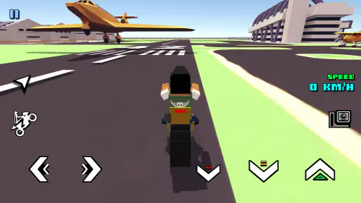 Blocky Moto Racing - xe máy screenshot