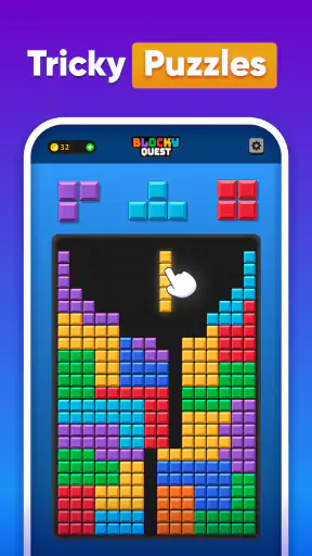 Blocky Quest - Classic Puzzle screenshot